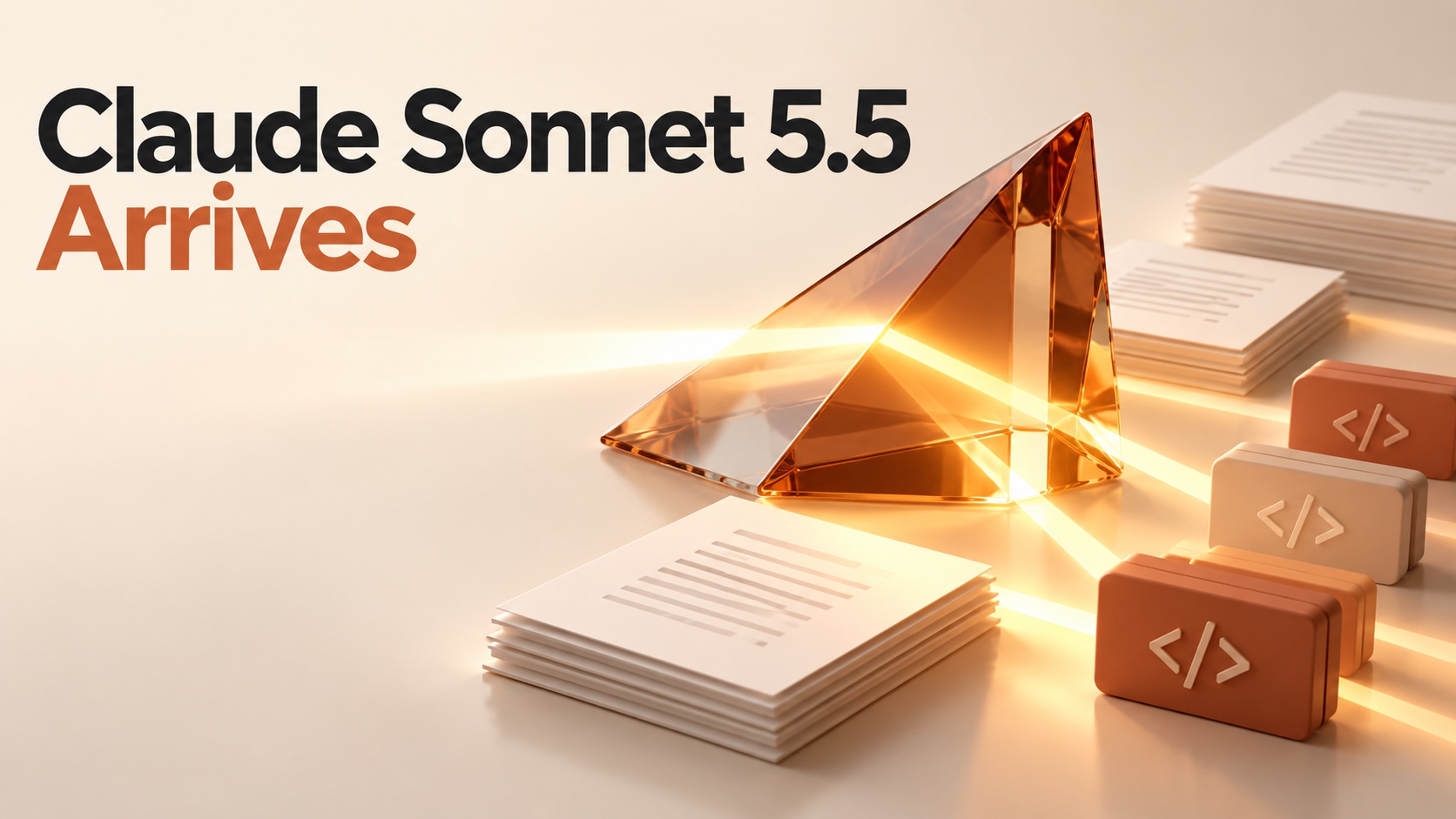 News card: Anthropic releases Claude Sonnet 5.5