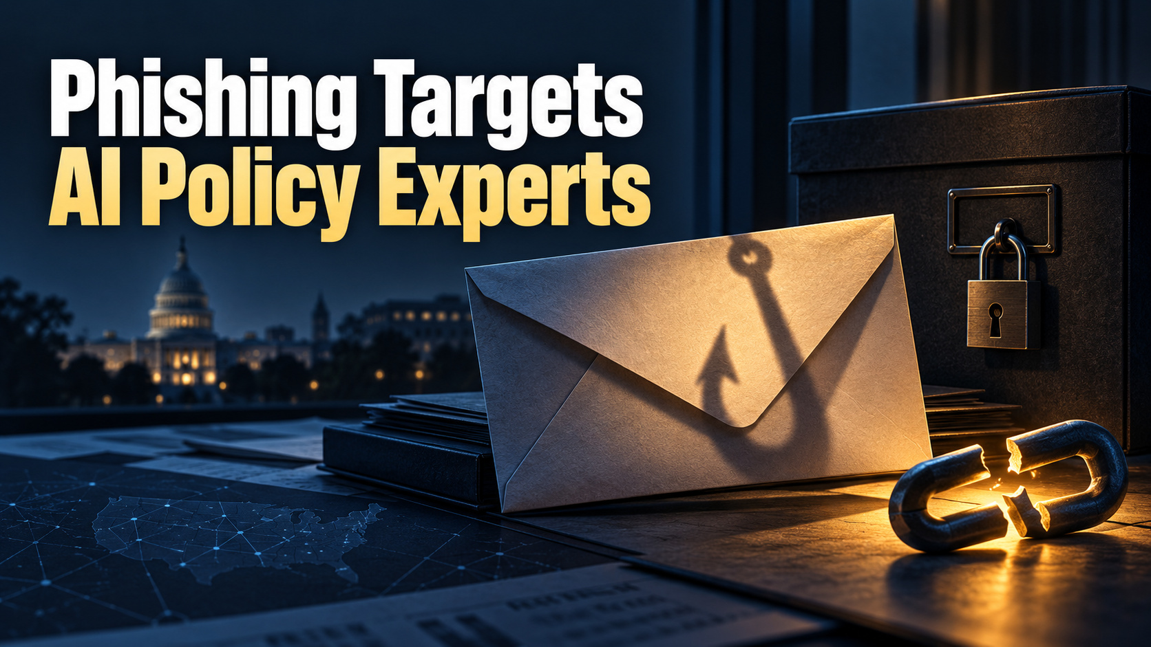 News card: Proofpoint exposes phishing campaign targeting US AI policy experts