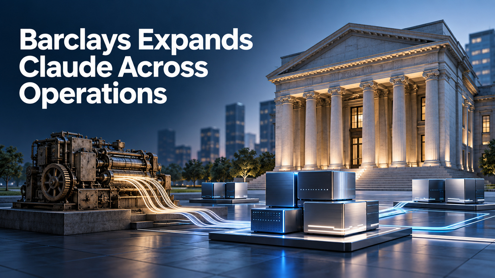 News card: Barclays expands Claude across its global operations