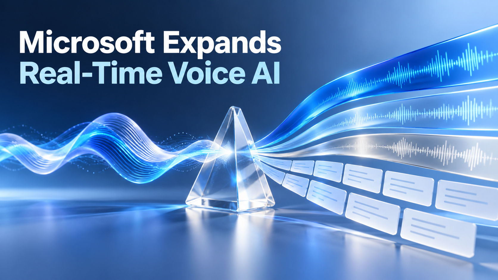 News card: Microsoft launches streaming transcription and new voice models