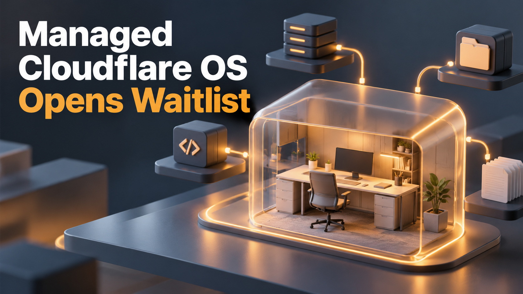 News card: Cloudflare opens waitlist for managed agent workspaces