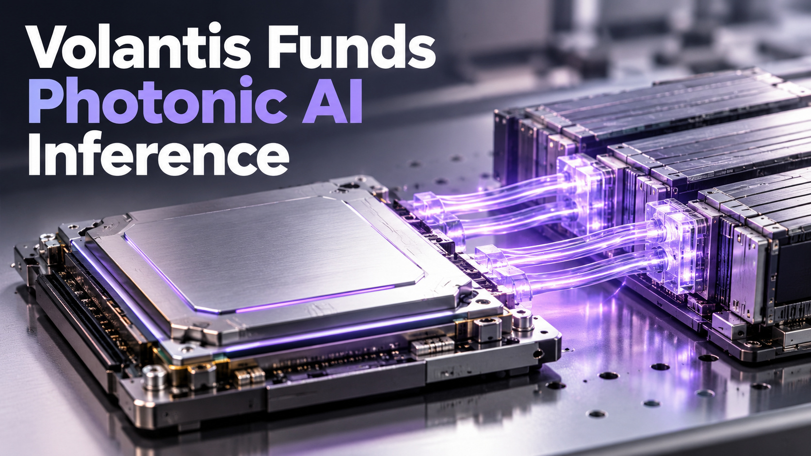 News card: Volantis raises $88 million for photonic AI inference