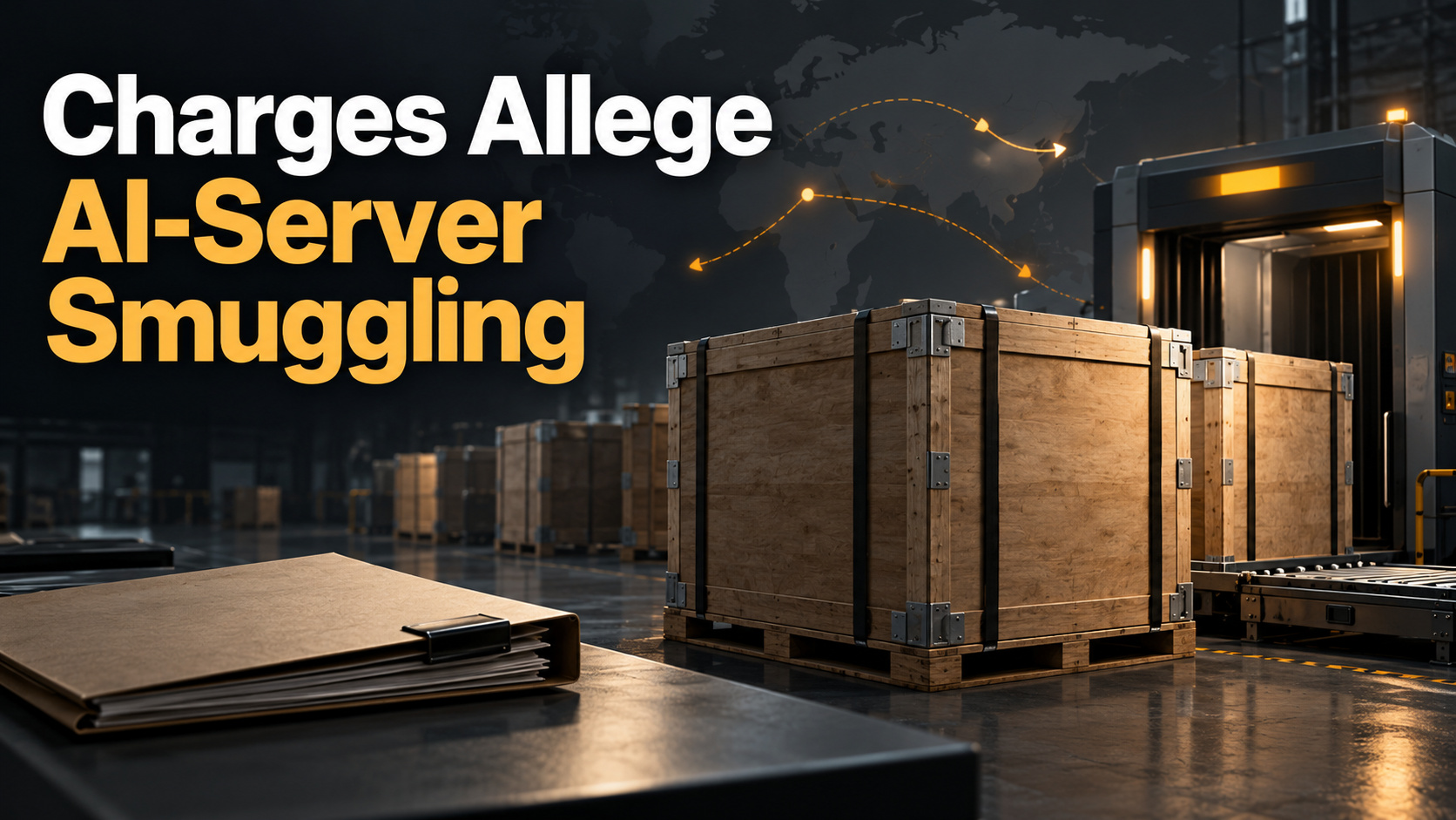 News card: US charges company owner over alleged AI-server smuggling