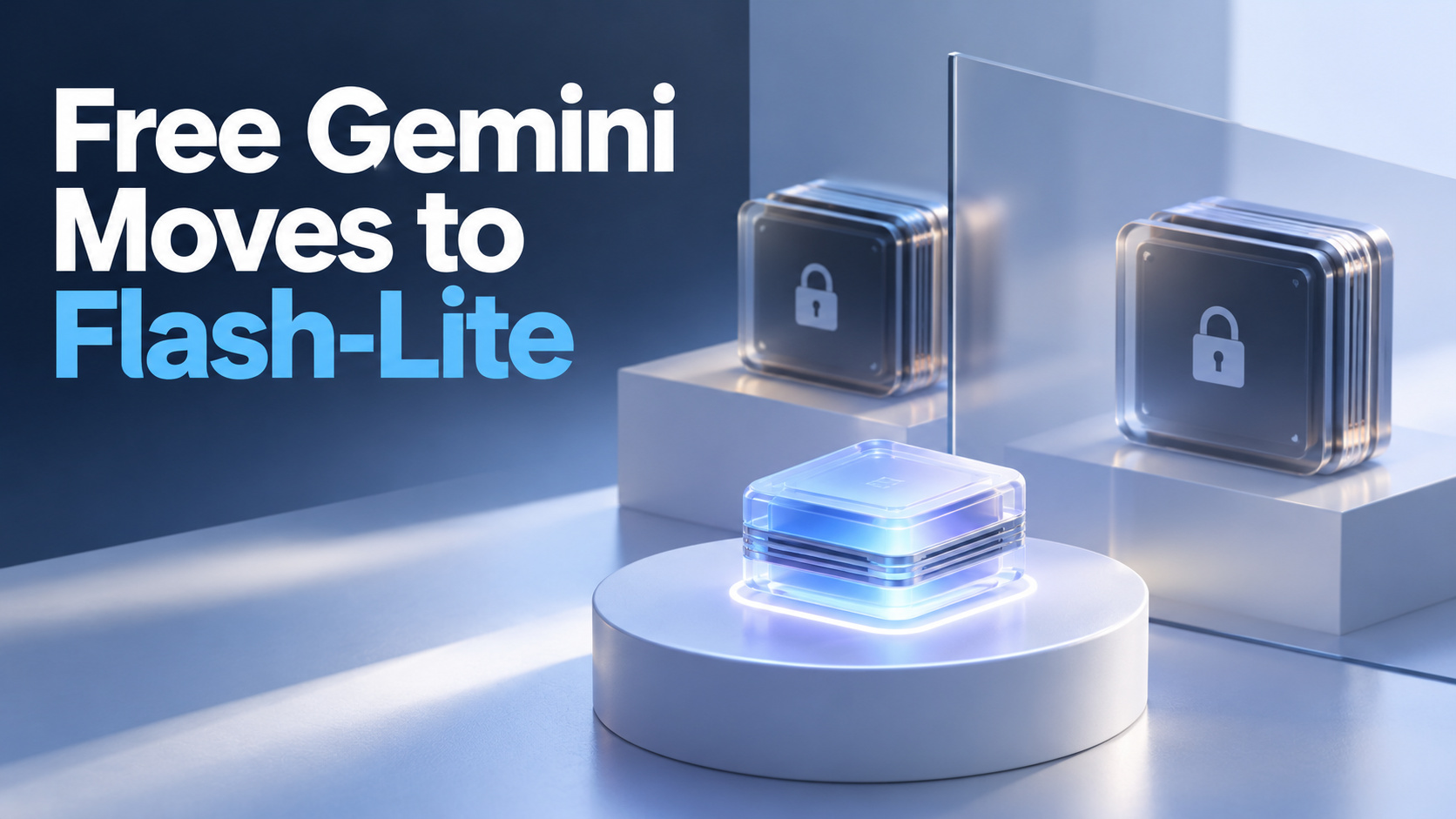 News card: Google restricts free Gemini accounts to Flash-Lite