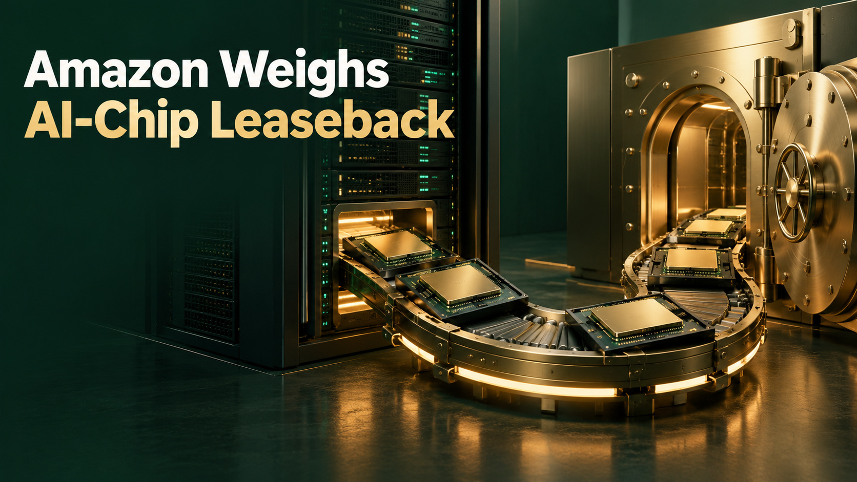 News card: Amazon reportedly plans $8 billion AI-chip leaseback
