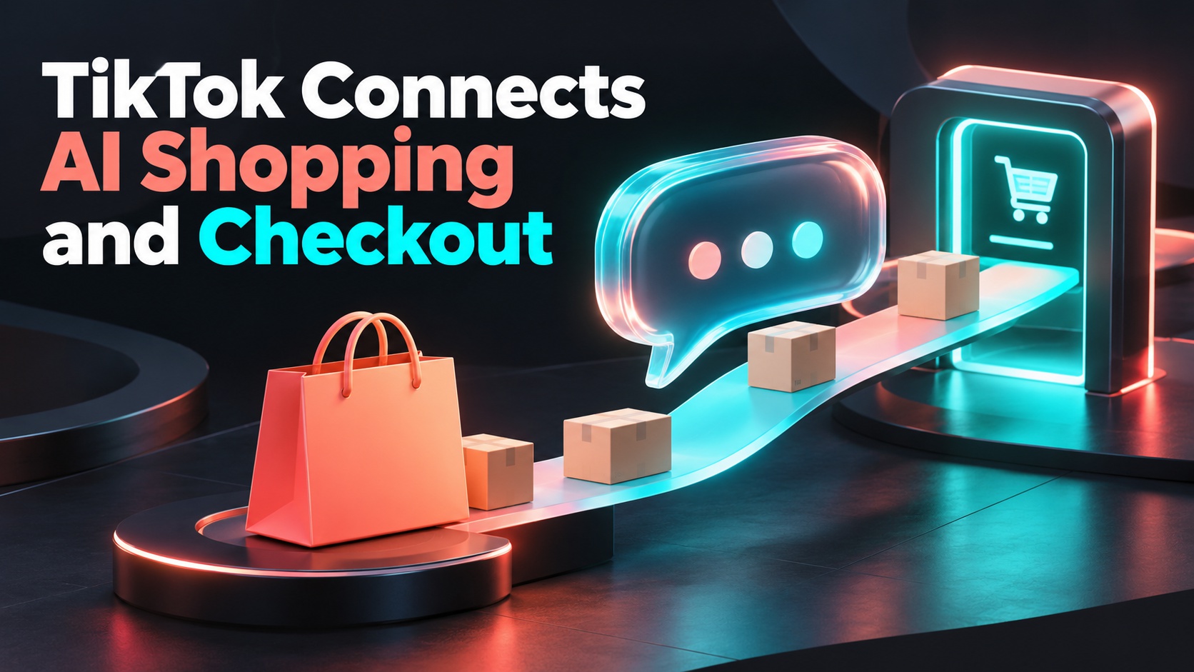 News card: TikTok introduces an AI shopping assistant and direct checkout
