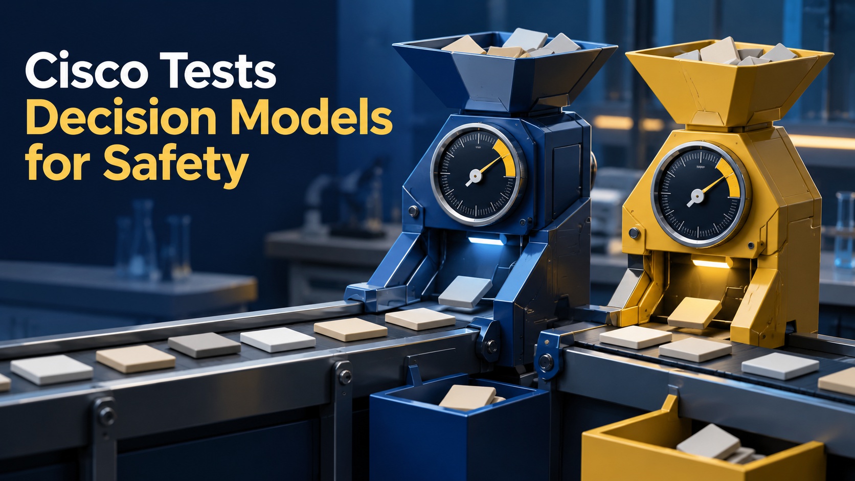 News card: Cisco compares decision models with specialized safety classifiers