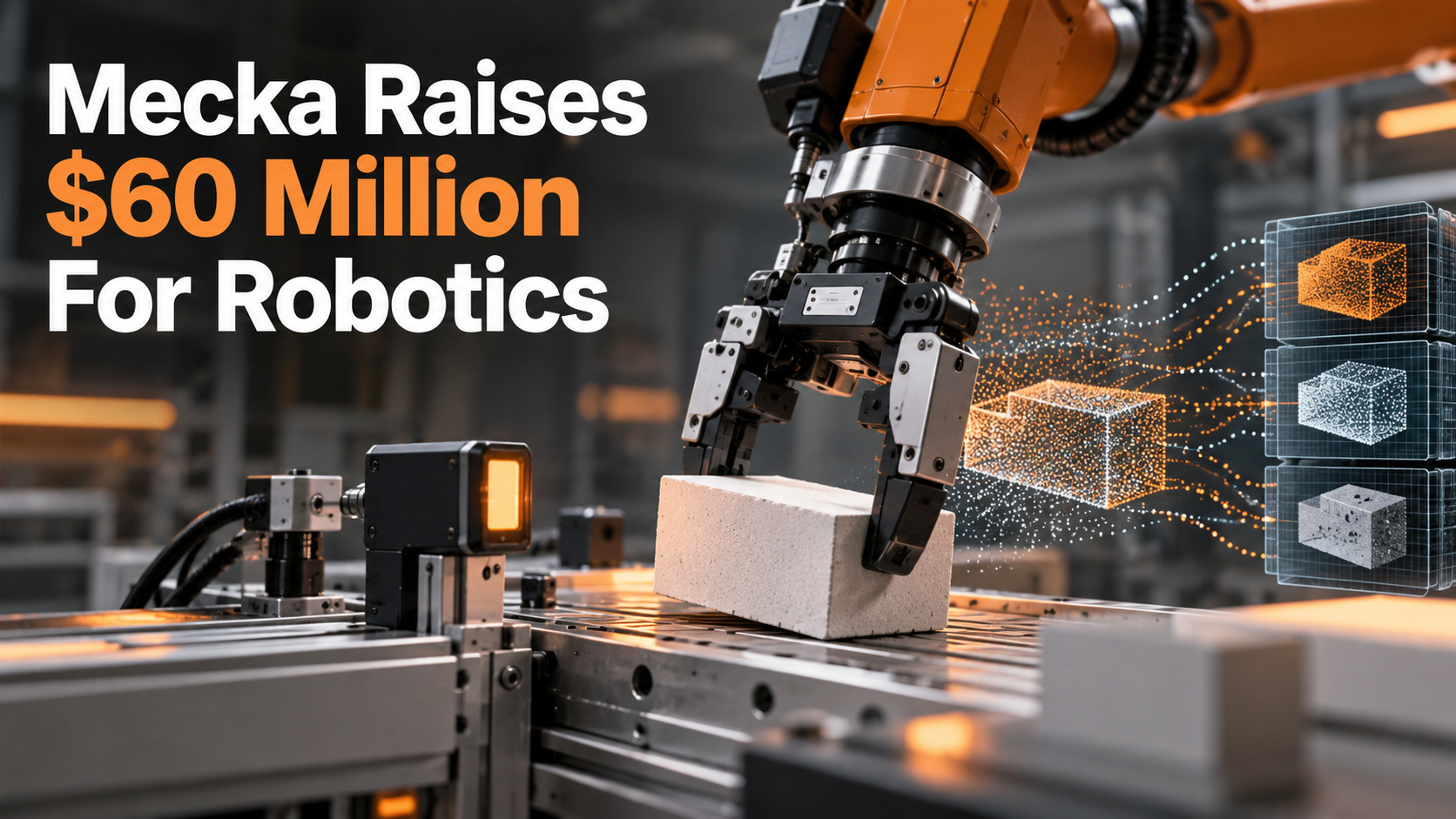 News card: Mecka raises $60 million for robotics data and deployment