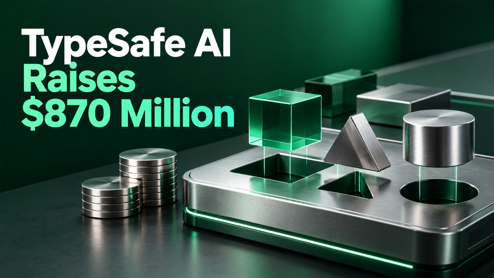 News card: TypeSafe AI raises $870 million for machine-native models