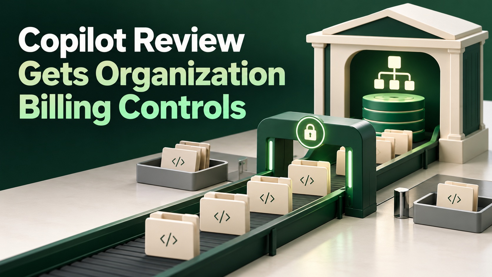 News card: GitHub adds organization billing controls for Copilot code review
