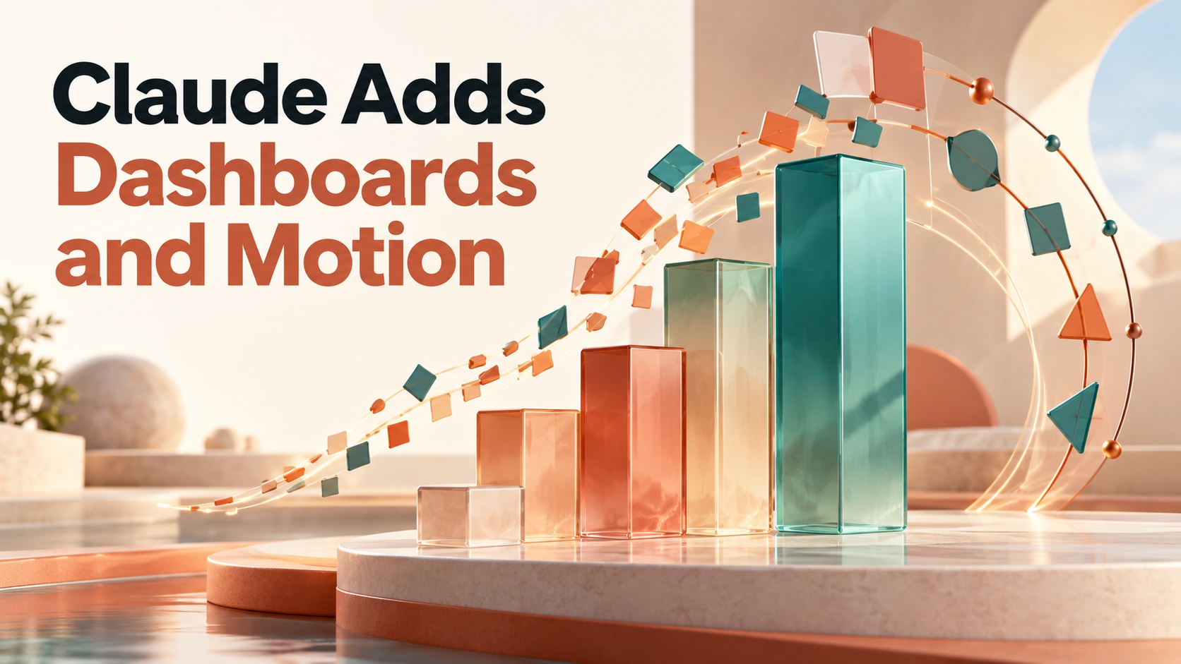 News card: Claude introduces live dashboards and editable animations in beta
