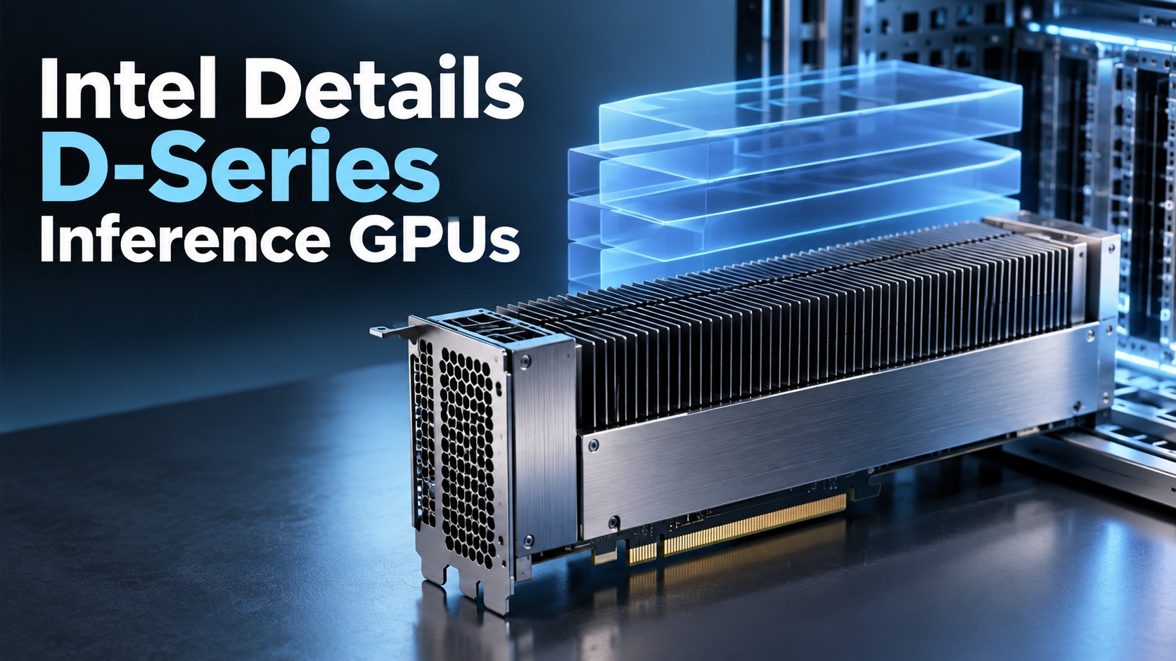 News card: Intel details D-series GPUs for memory-heavy AI inference