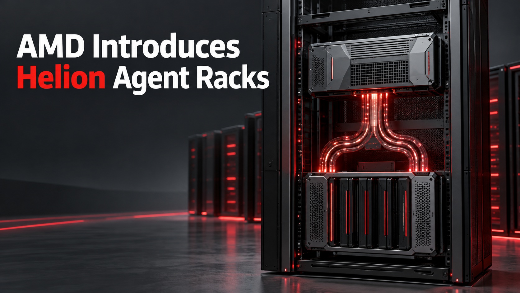 News card: AMD introduces Helion racks for AI-agent workloads