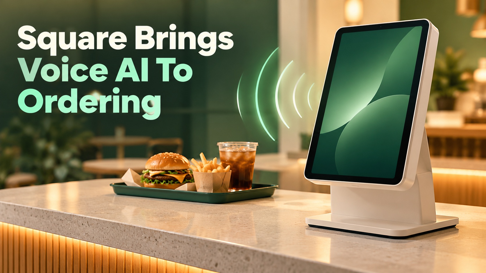 News card: Square adds conversational AI to its ordering kiosk