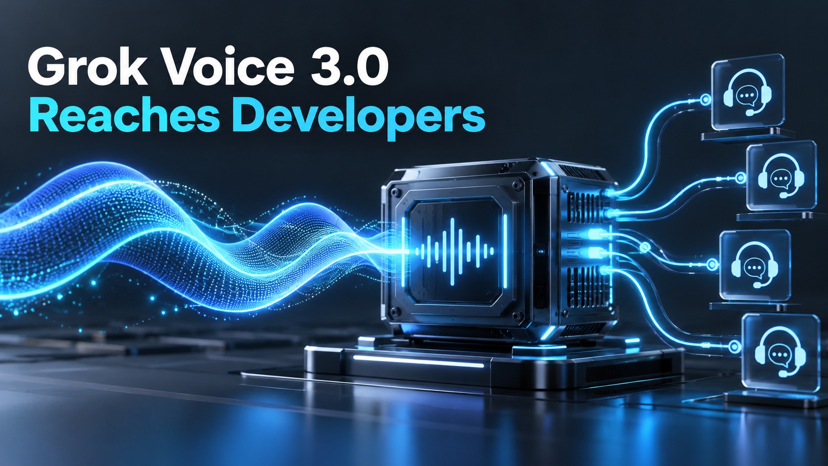 News card: Grok Voice 3.0 launches through the Voice Agent API