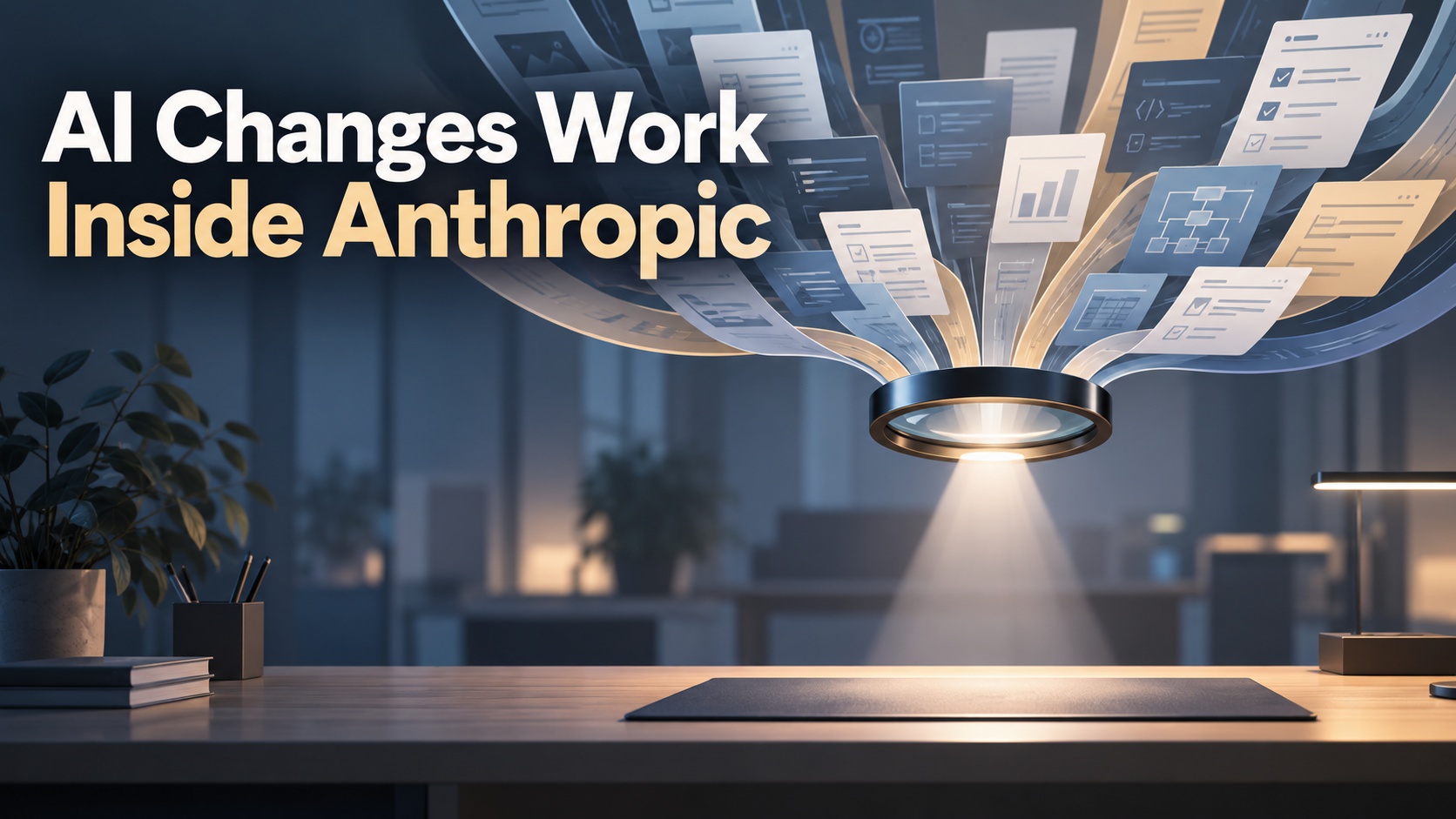 News card: Anthropic reports shifting hiring and work patterns