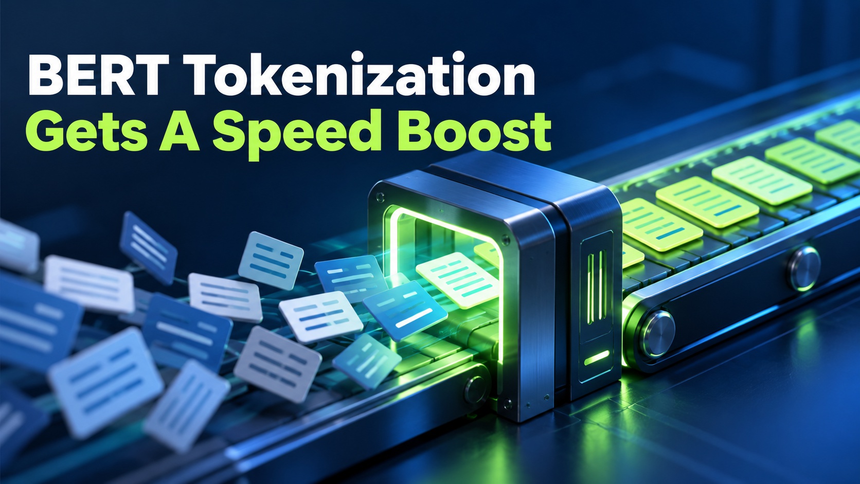 News card: Hugging Face details faster BERT tokenization work