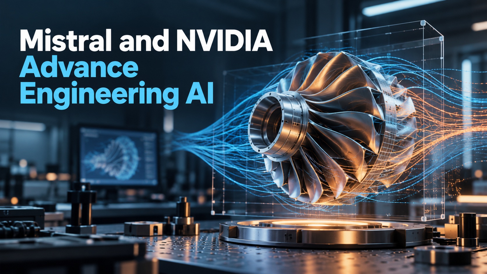 News card: Mistral and NVIDIA partner on AI engineering workflows