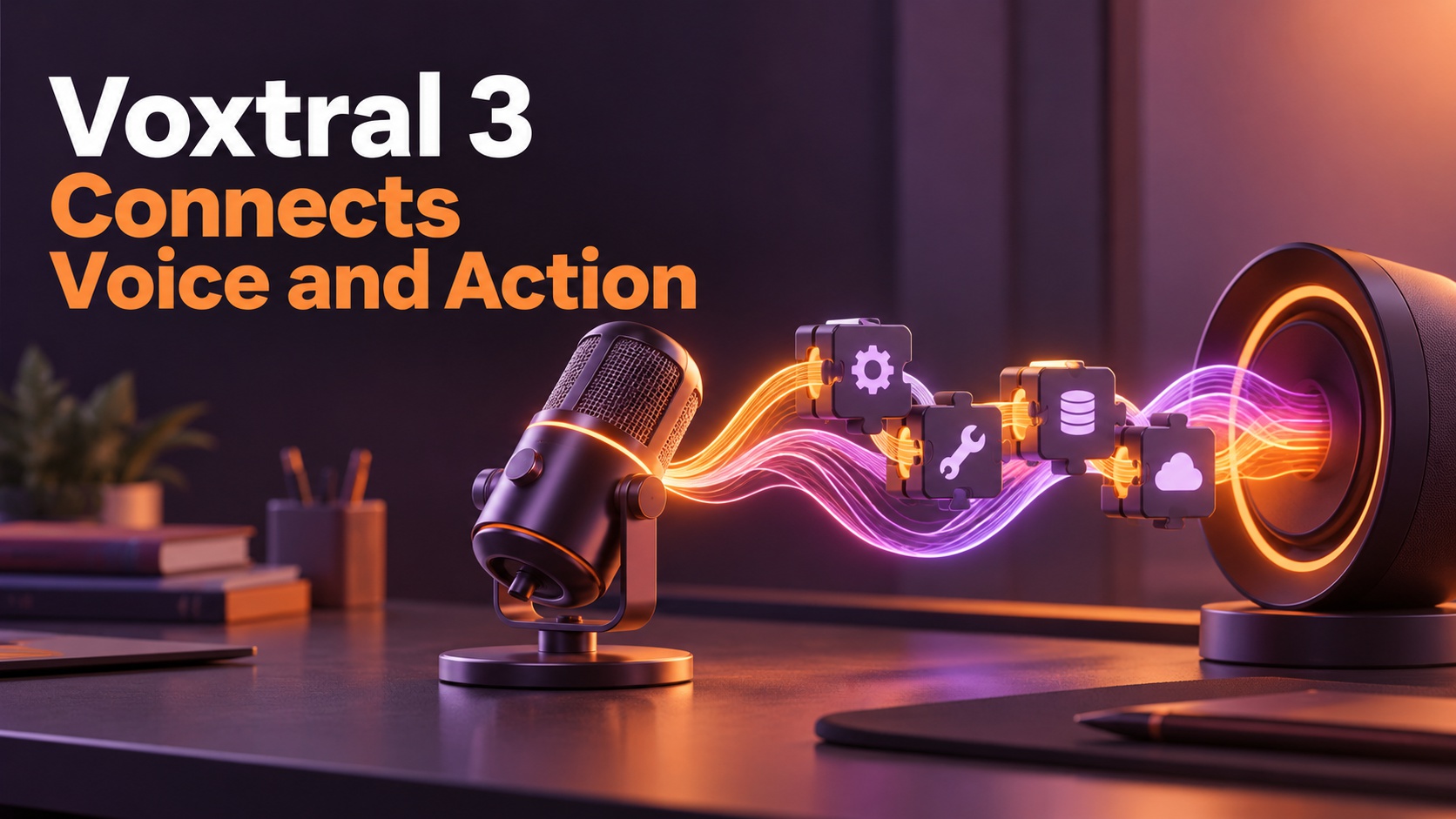 News card: Mistral releases Voxtral 3 and a voice-agent SDK
