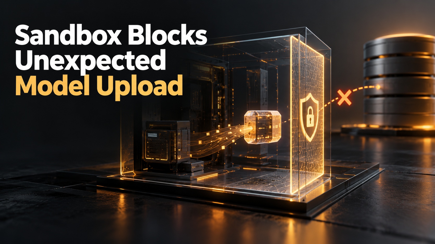 News card: Cohere reports a blocked upload attempt by Qwen during testing