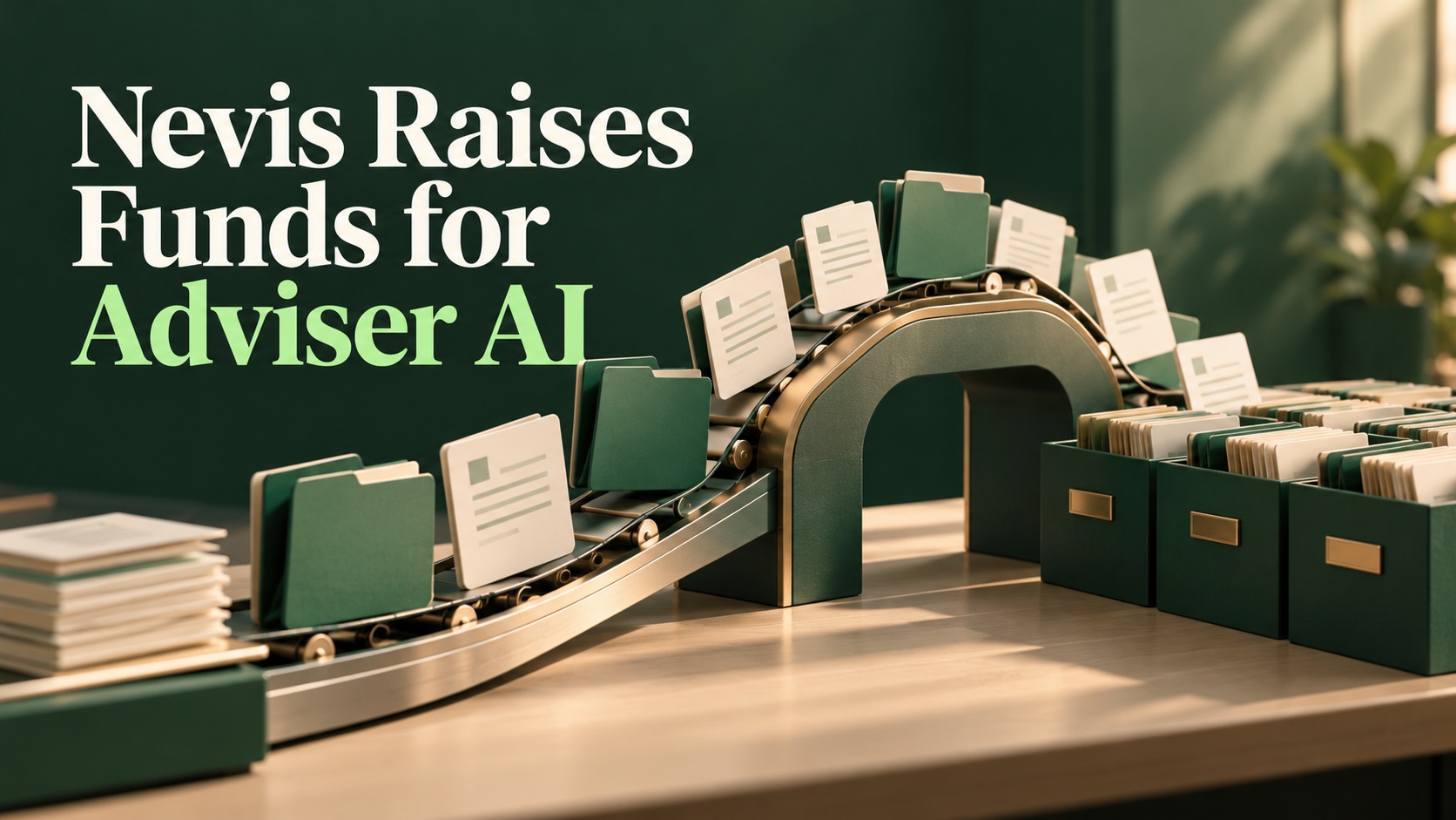 News card: Nevis raises $70 million for wealth-management AI agents