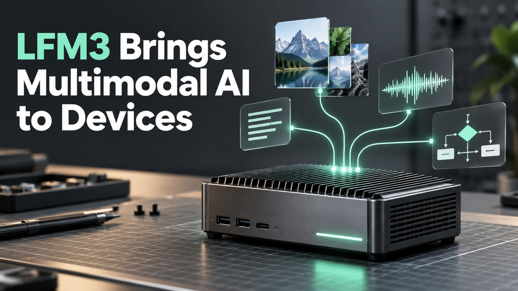 News card: Liquid AI releases LFM3 for specialized multimodal models